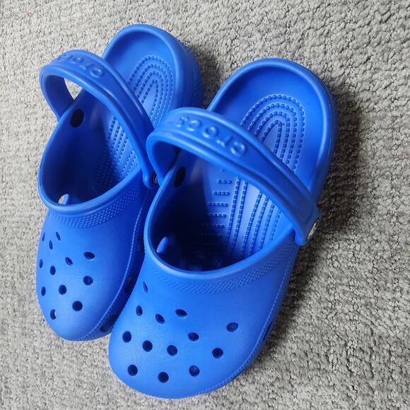 Crocs Slip On Shoes Blue Women’s Size 9 - Picture 4 of 8